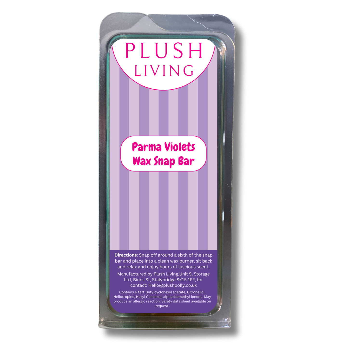 Parma Violets Cosy Knit Wax Snap Bar