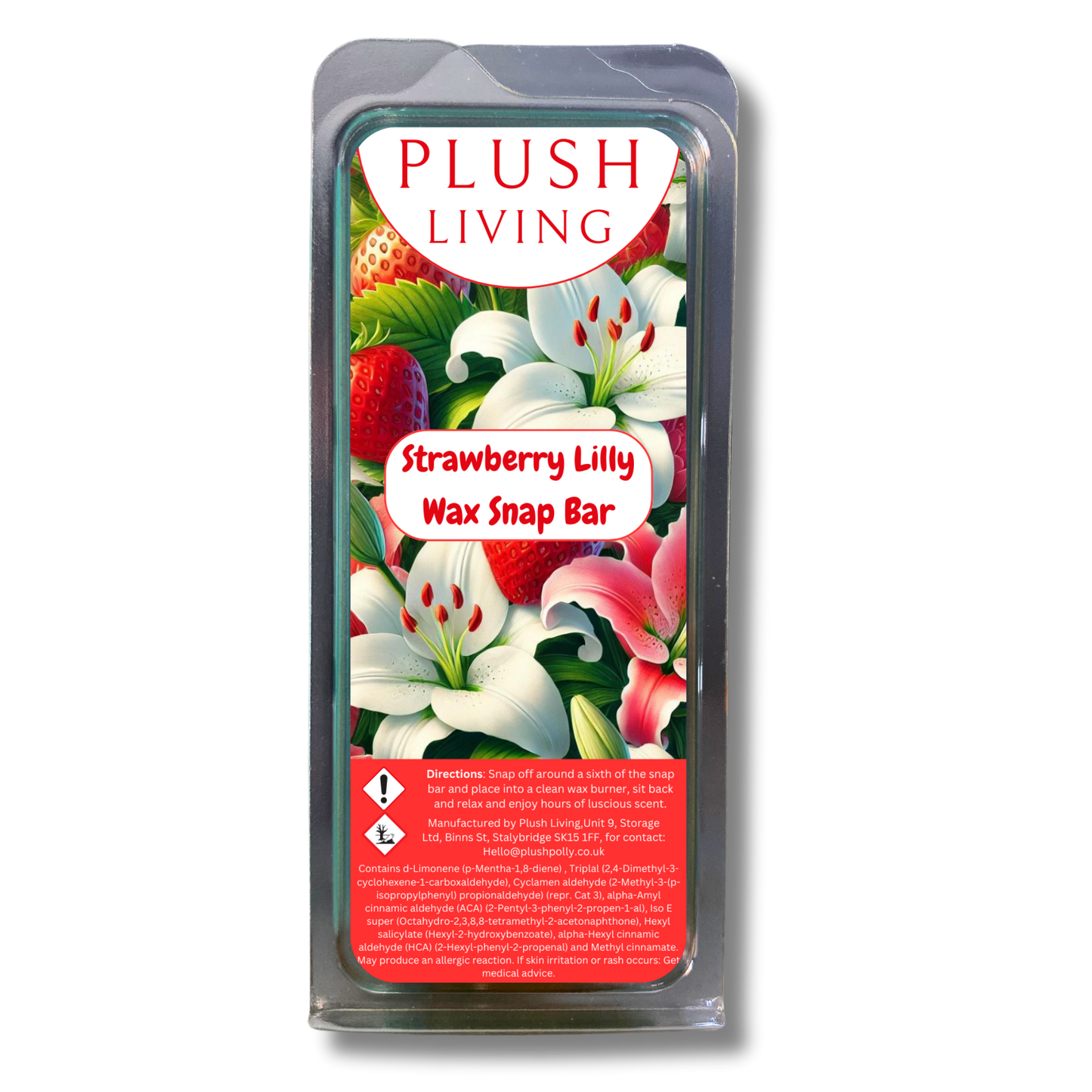 Strawberry Lilly Cosy Knit Wax Snap Bar