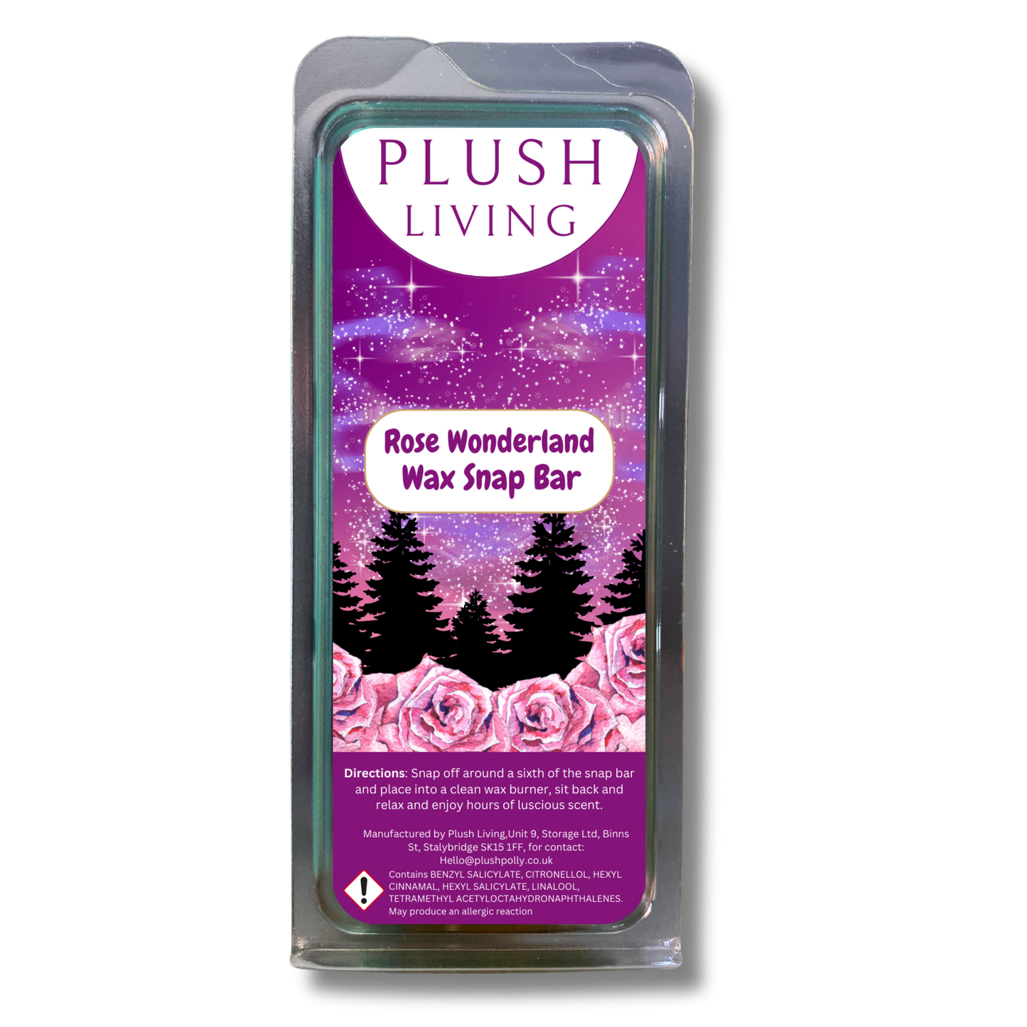 Rose Wonderland Cosy Knit Wax Snap Bar