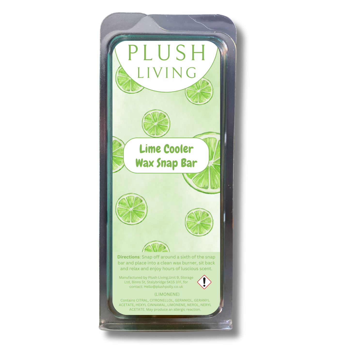 Lime Cooler Cosy Knit Wax Snap Bar