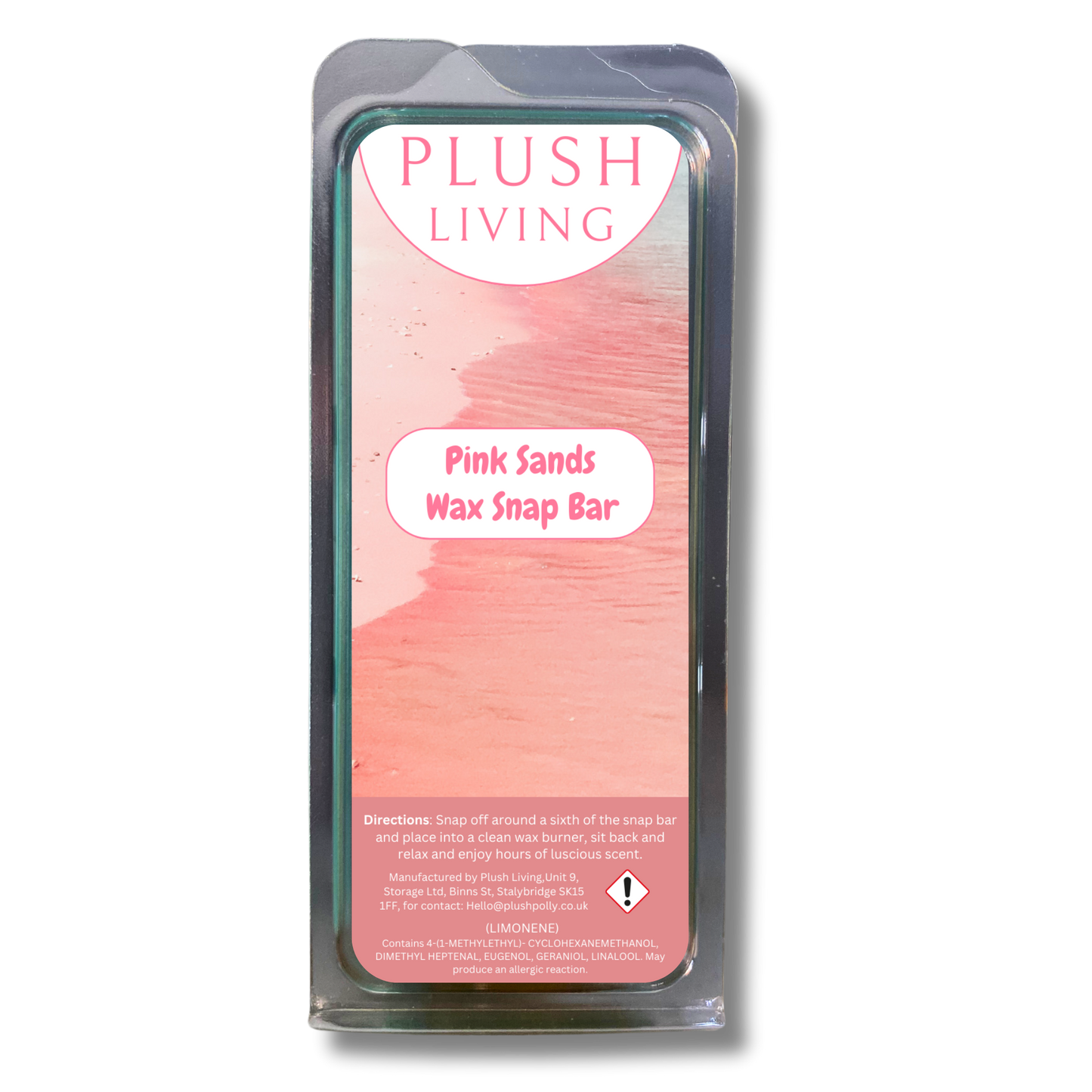 Pink Sands Cosy Knit Wax Snap Bar