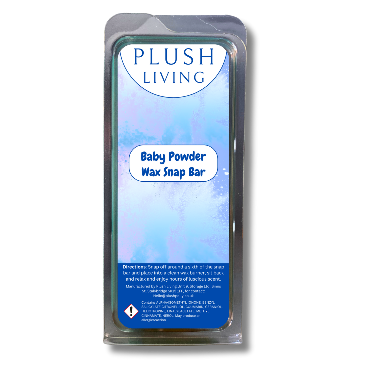 Baby Powder Cosy Knit Wax Snap Bar