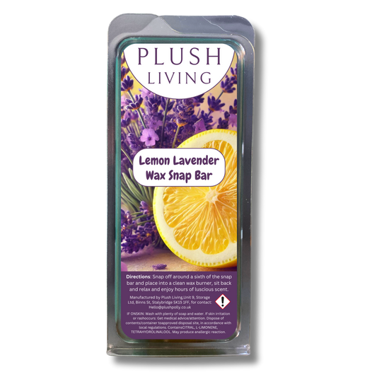 Lemon Lavender Cosy Knit Wax Snap Bar
