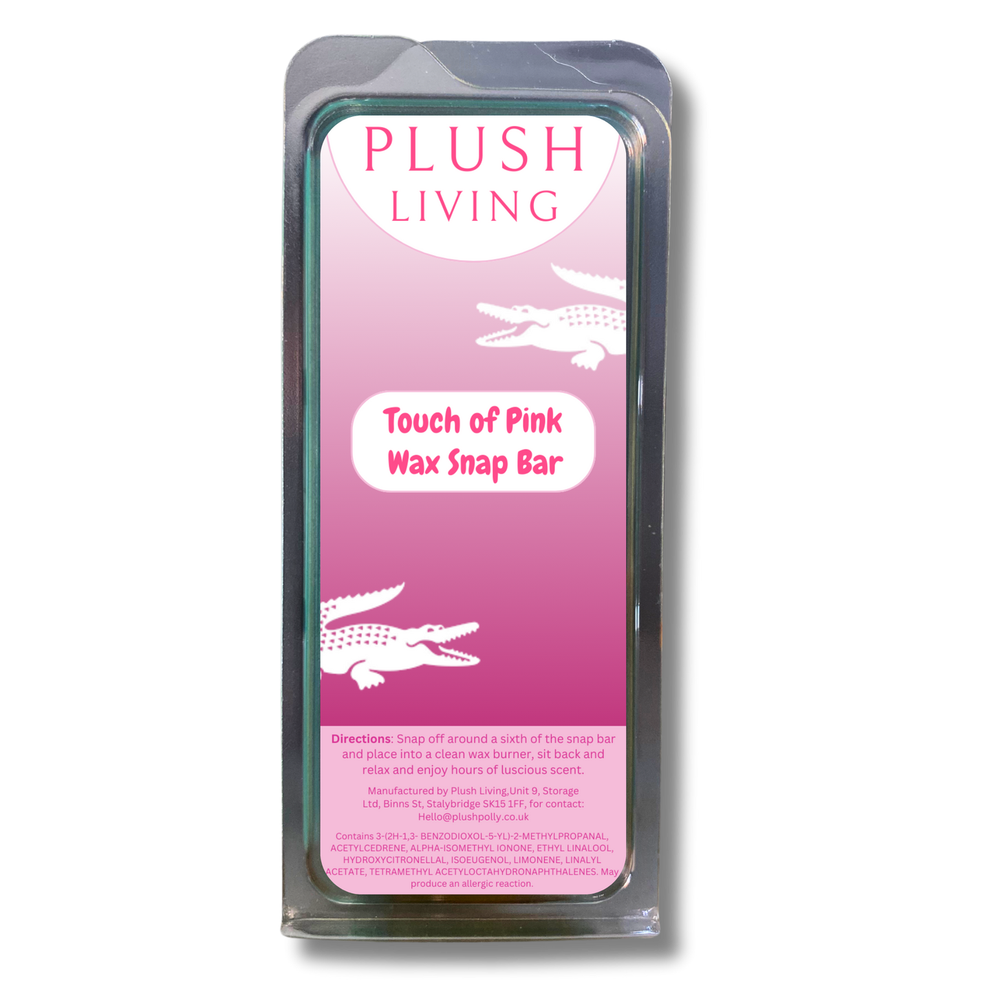 Touch of Pink Cosy Knit Wax Snap Bar