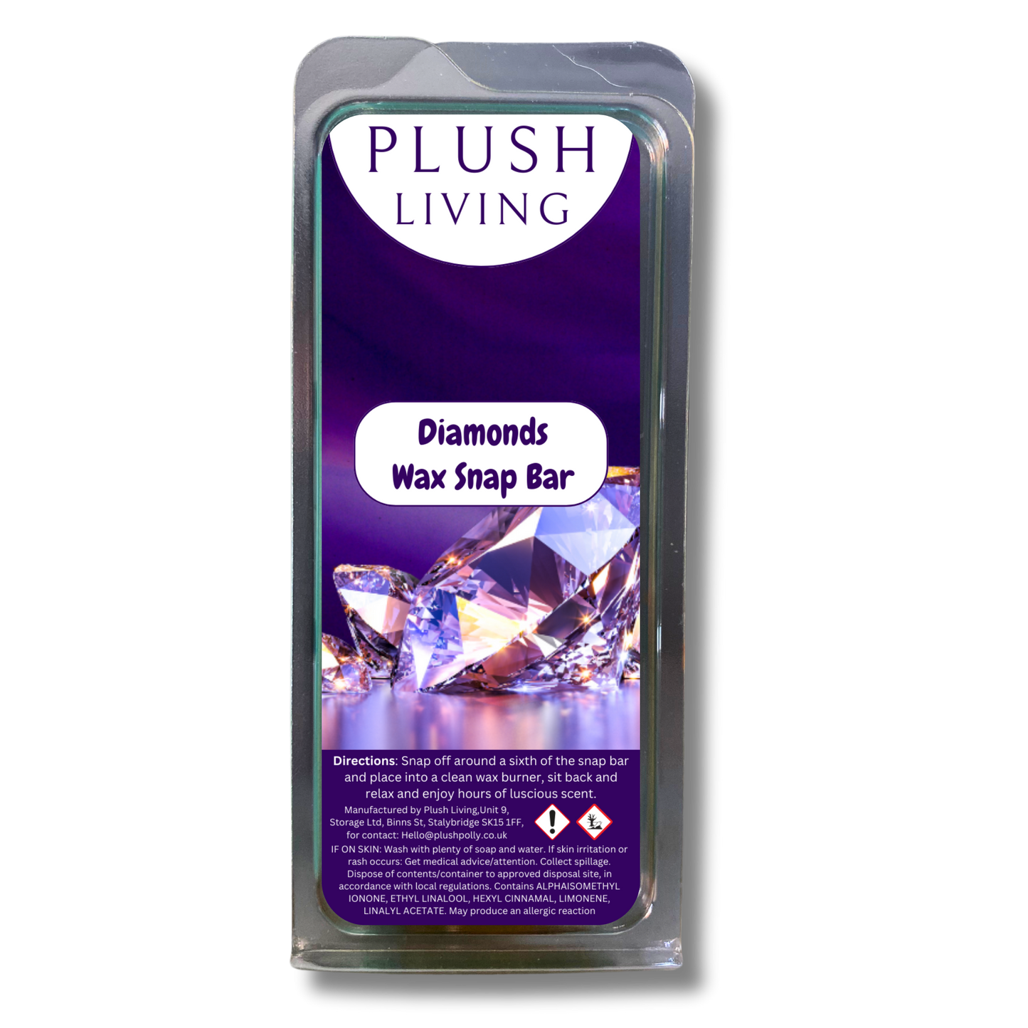 Diamonds Cosy Knit Wax Snap Bar